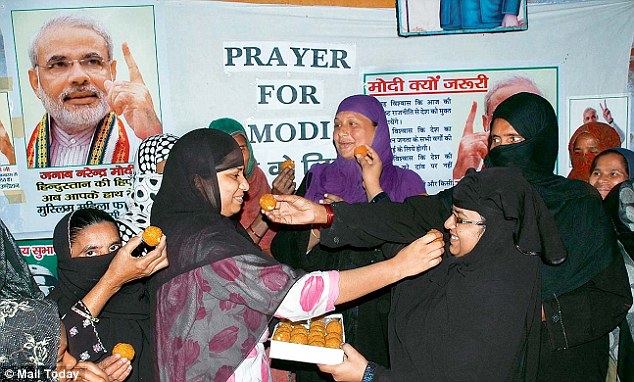 Muslim Women with Modi