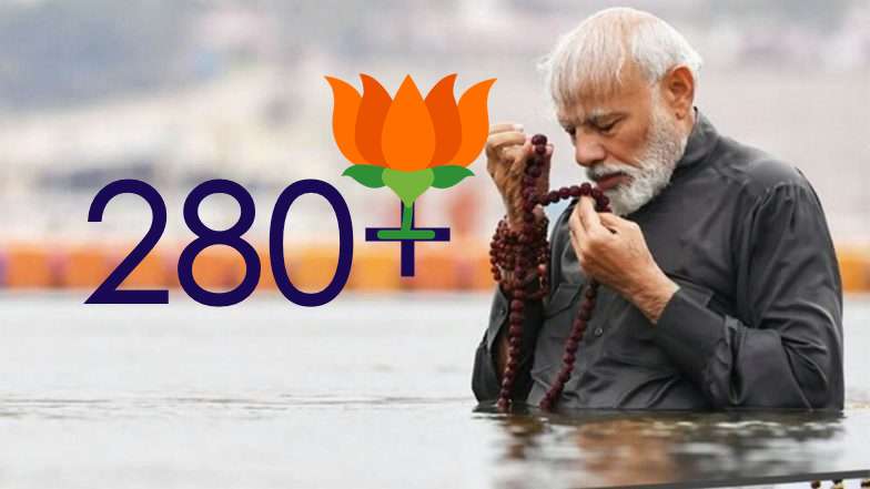 Breaking : BJP 280+